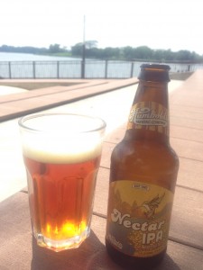 Craft beer after a run, 'liquid gold' as a triathlete friend puts it 